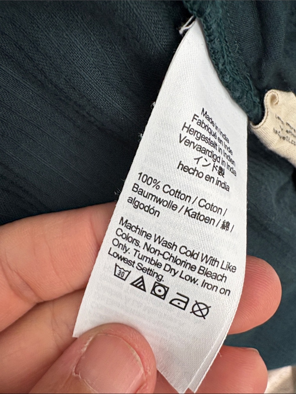 Madewell Deep Teal Corduroy Button-Up Jacket - Picture 6 of 10